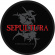 Sepultura - Logo & Tribal S Standard Patch Sepultura - Logo & Tribal S Standard Patch