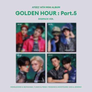 Ateez - Golden Hour : Part 5 (Digipack Unit Ver.) (Random Ver.) + Photocard
