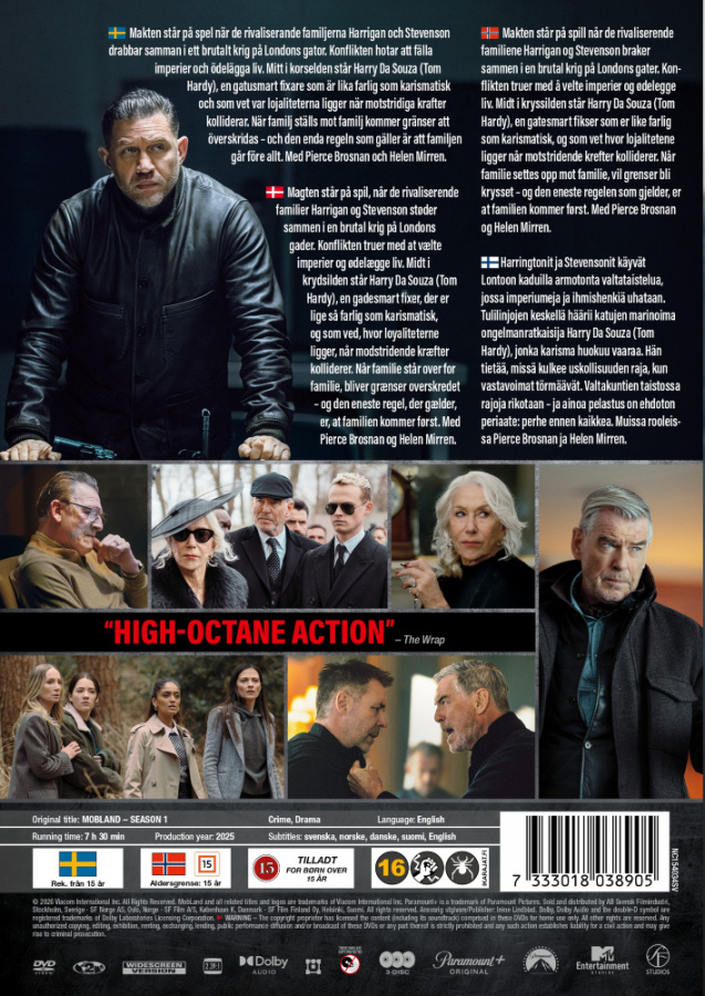 Movie - Mobland: Season 1 (3-disc DVD)