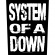 System Of A Down - Back Patch: Stacked Logo System Of A Down - Back Patch: Stacked Logo
