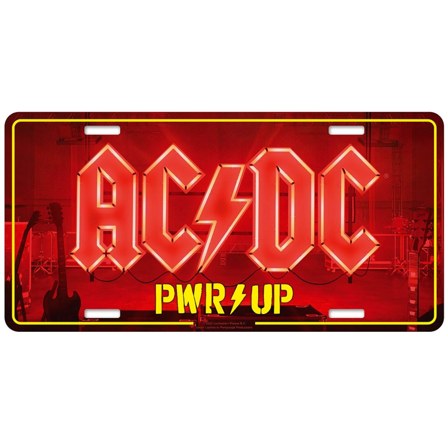 Ac/Dc - Number Plate: Pwr Up