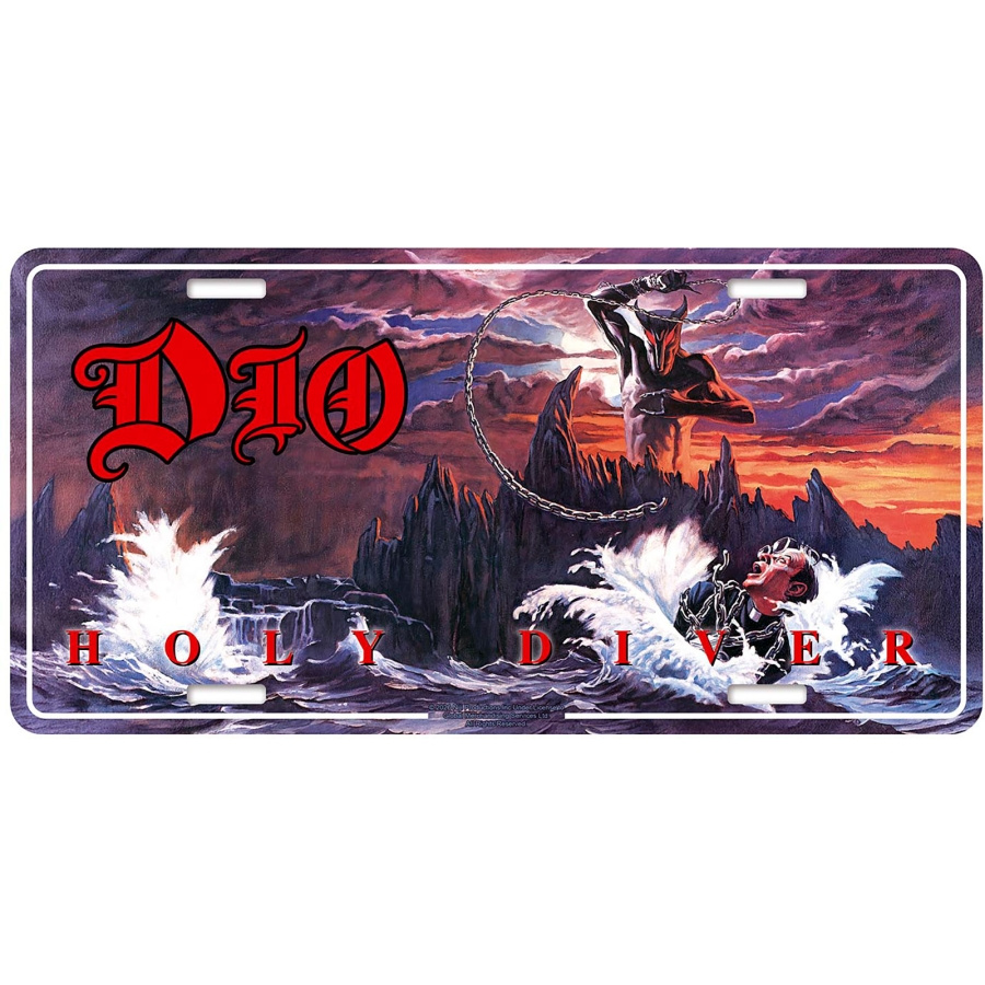 Dio - Number Plate: Holy Diver