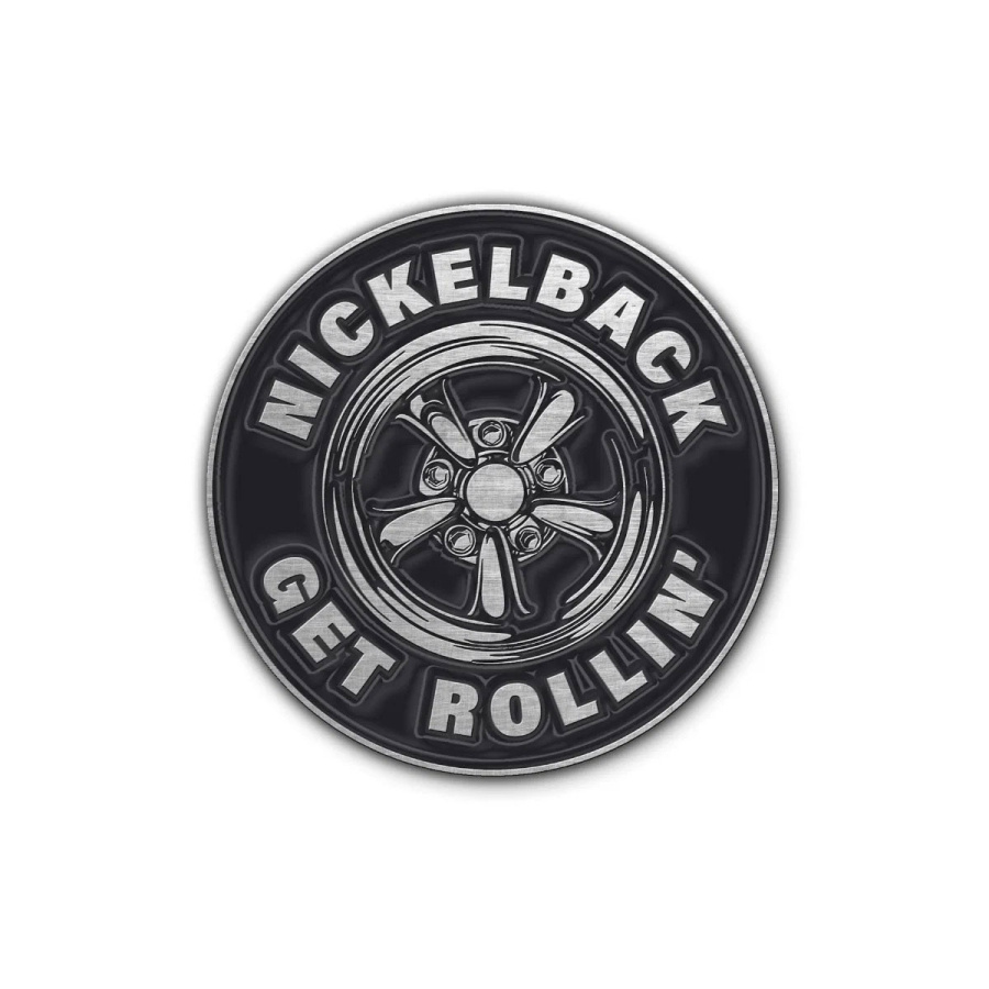 Nickelback - Pin Badge: Get Rollin'