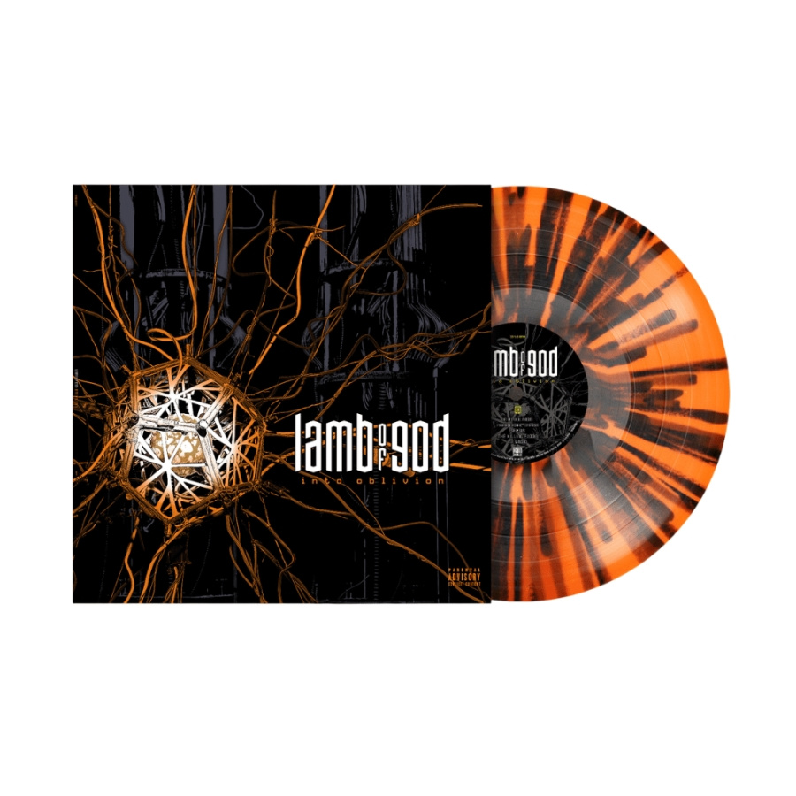 Lamb Of God - Into Oblivion (Tour Edition - Neon Orange/Black Splatter Vinyl LP)