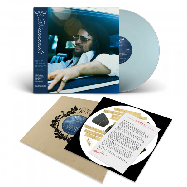 Waylon Jennings - Diamonds (Baby Blue Vinyl)