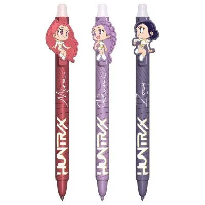 K-Pop Demon Hunters - Erasable Pencils 3 Pcs