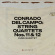 Conrado Del Campo - String Quartets Nos. 11 & 12 Conrado Del Campo - String Quartets Nos. 11 & 12