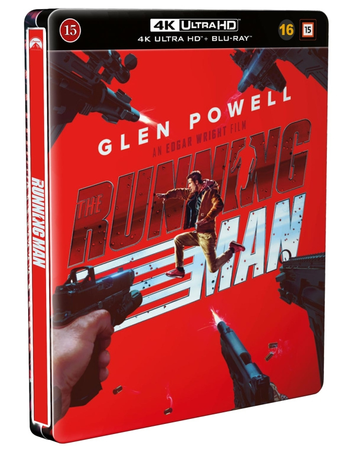 Movie - The Running Man (2025) (Steelbook 2-Disc / 4K UHD + Blu-ray)