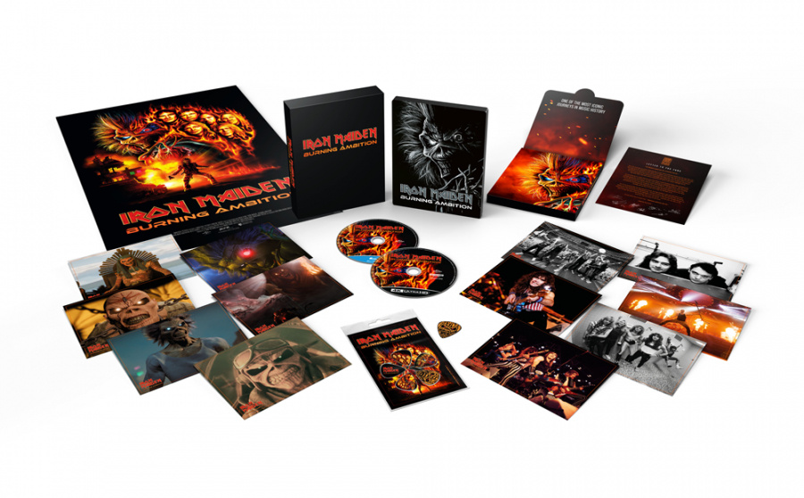 Movie - Iron Maiden: Burning Ambition (Steelbook 2-disc / 4K UHD + Blu-ray)