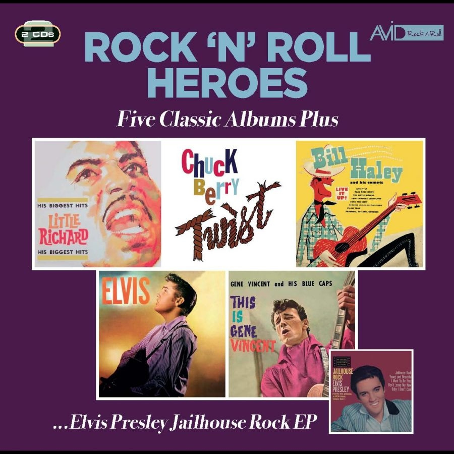 Little Richard / Chuck Berry / Bill - Rock N Roll Heroes - Five Classic A