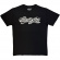 Aerosmith - Logo Mono Uni Bl T-Shirt Aerosmith - Logo Mono Uni Bl T-Shirt