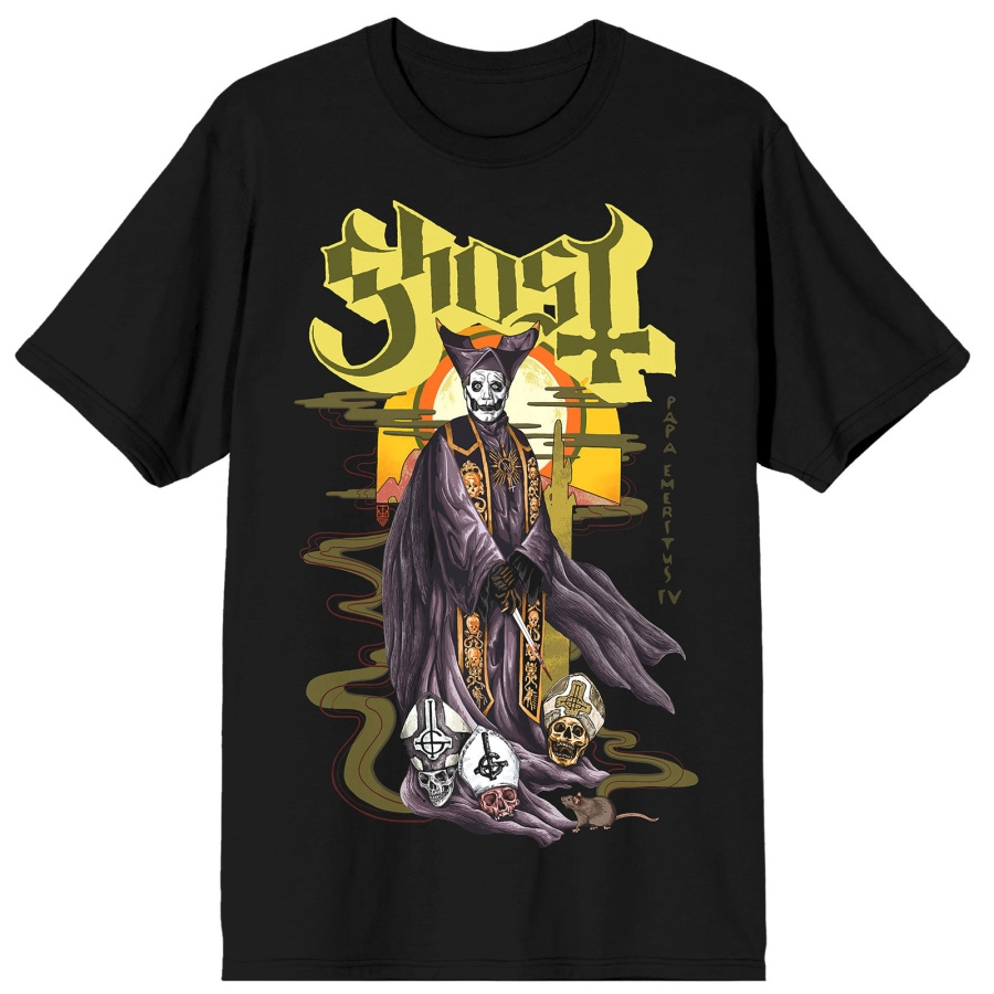 Ghost - Mondo Mucha Uni Bl T-Shirt