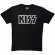 Kiss - Logo Mono Uni Bl T-Shirt Kiss - Logo Mono Uni Bl T-Shirt