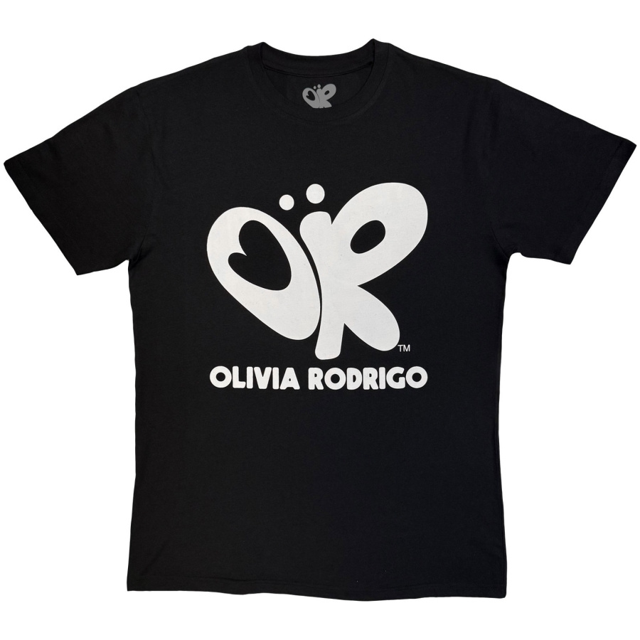 Olivia Rodrigo - Logo Mono Uni Bl T-Shirt