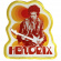 Jimi Hendrix - Jimi & Guitar Woven Patch Jimi Hendrix - Jimi & Guitar Woven Patch