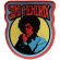 Jimi Hendrix - Vintage Circle Woven Patch Jimi Hendrix - Vintage Circle Woven Patch