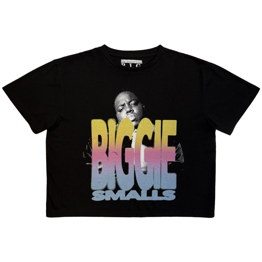 Biggie - Halftone Biggie Lady Bl Crop Top