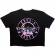 Guns N Roses - Pink Bullet Lady Bl Crop Top Guns N Roses - Pink Bullet Lady Bl Crop Top