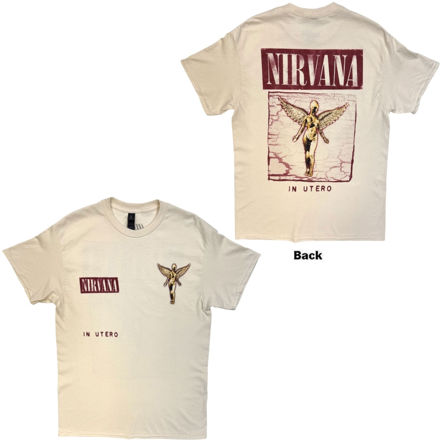 Nirvana - In Utero Cover Uni Natrl T-Shirt