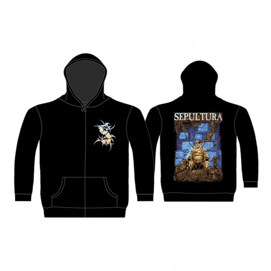 Sepultura - Zip Hood - Chaos Ad (Xl)