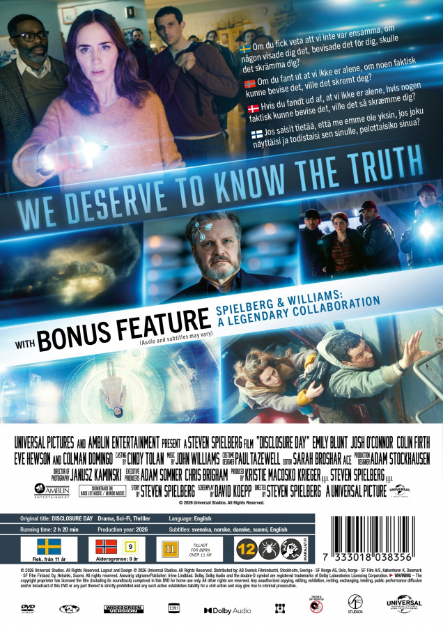 Movie - Disclosure Day (DVD)