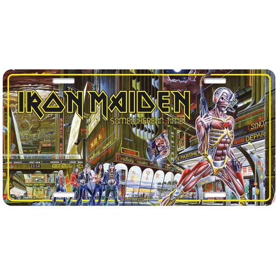 Iron Maiden - Number Plate 