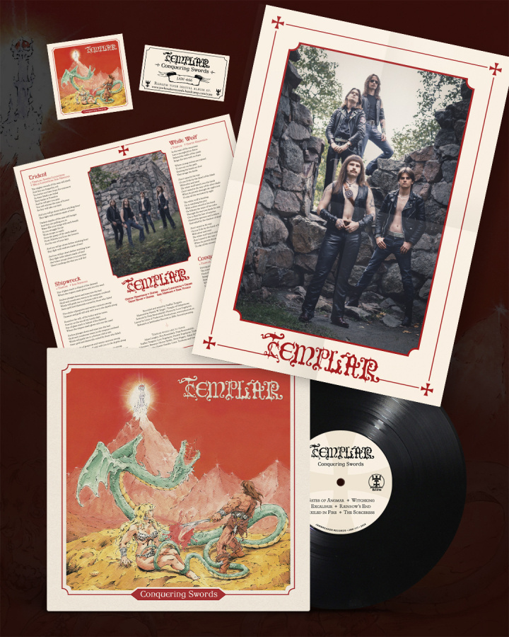 Templar - Conquering Swords (Black Vinyl LP)