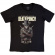 Five Finger Death Punch - Crossed Pistols Full Colour Uni Bl T-Shirt Five Finger Death Punch - Crossed Pistols Full Colour Uni Bl T-Shirt