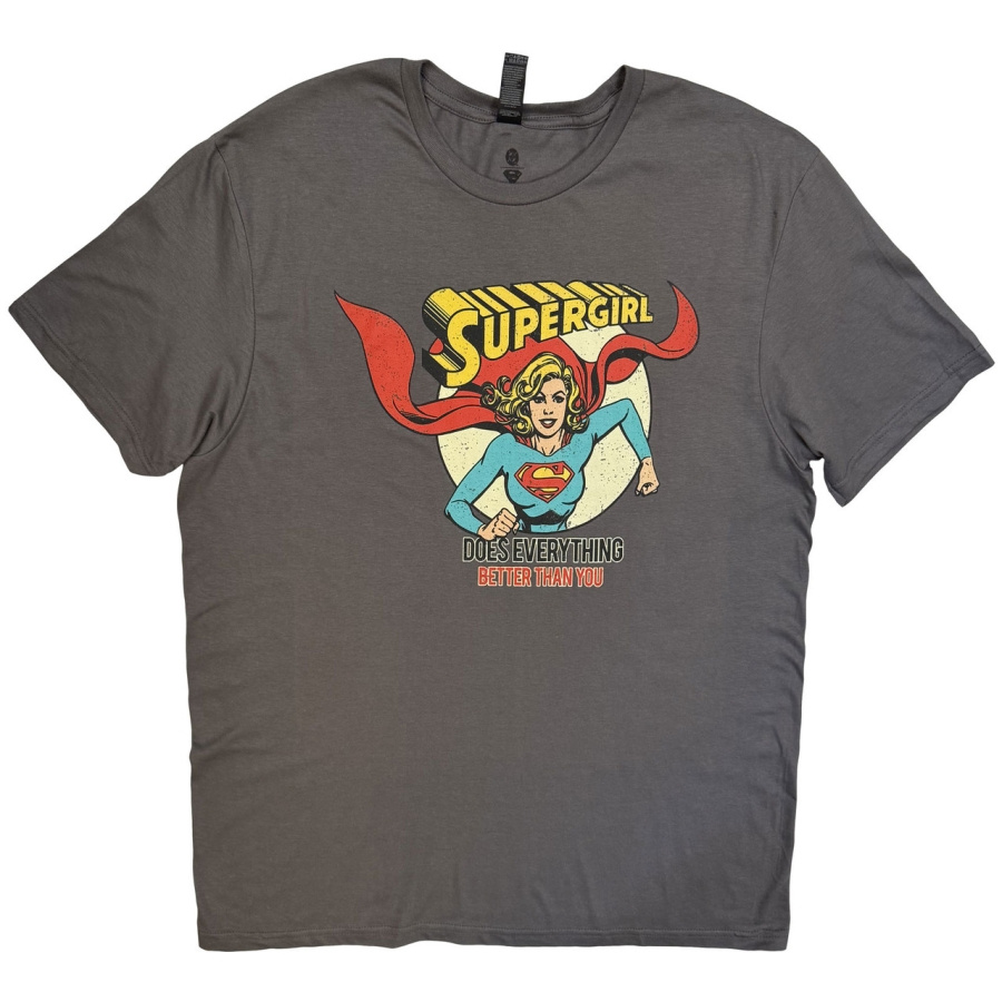 Supergirl The Movie - Does Everything Uni Char T-Shirt