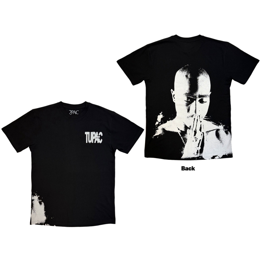 Tupac - Prayer Aop Uni Bl T-Shirt