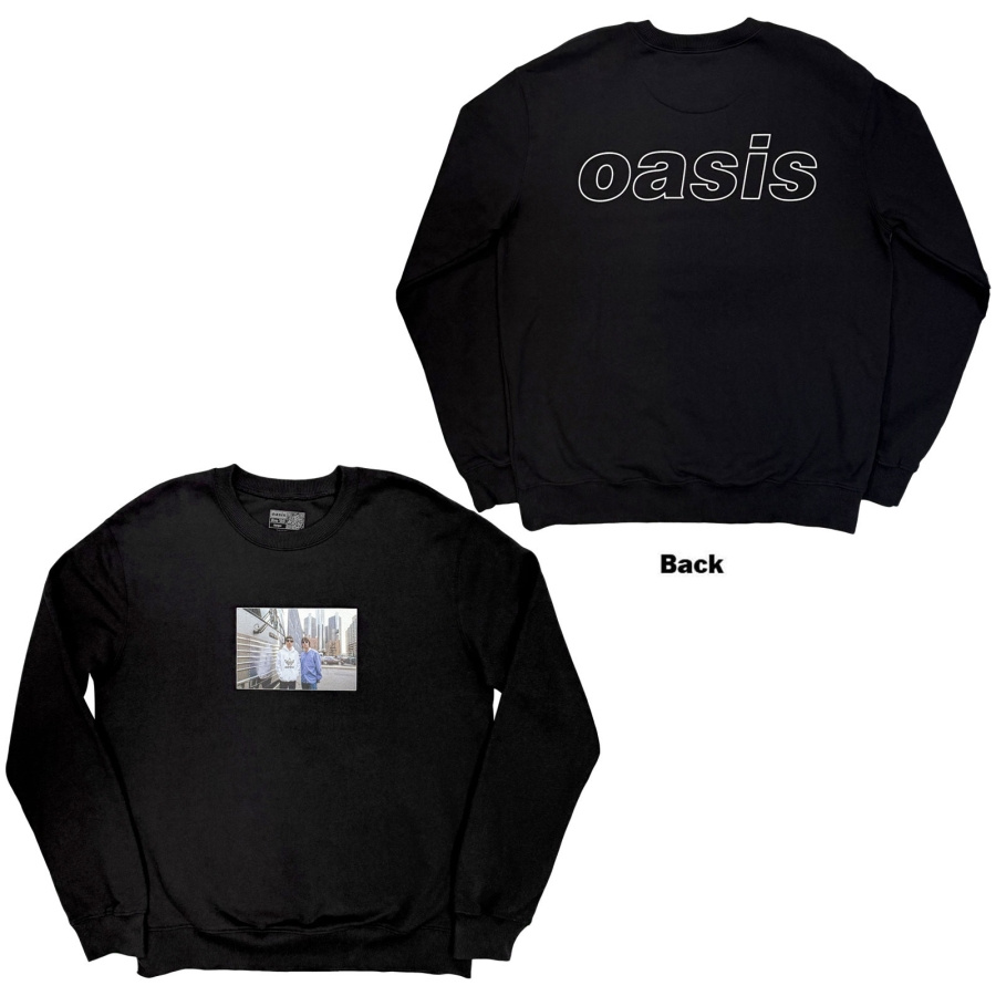 Oasis - Detroit Bus Photo Uni Bl Sweatshirt