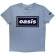 Oasis - 96 Retro Logo Boys Lht Blue T-Shirt Oasis - 96 Retro Logo Boys Lht Blue T-Shirt