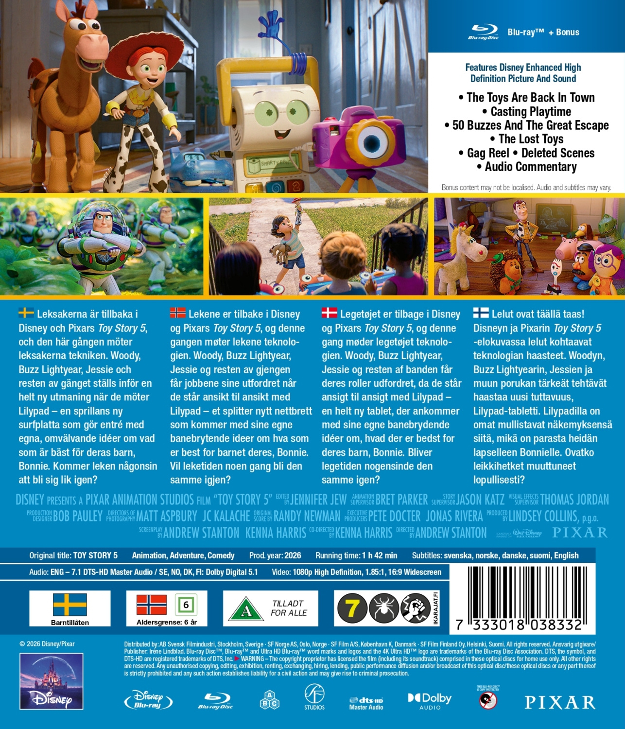 Movie - Toy Story 5 (Blu-ray)