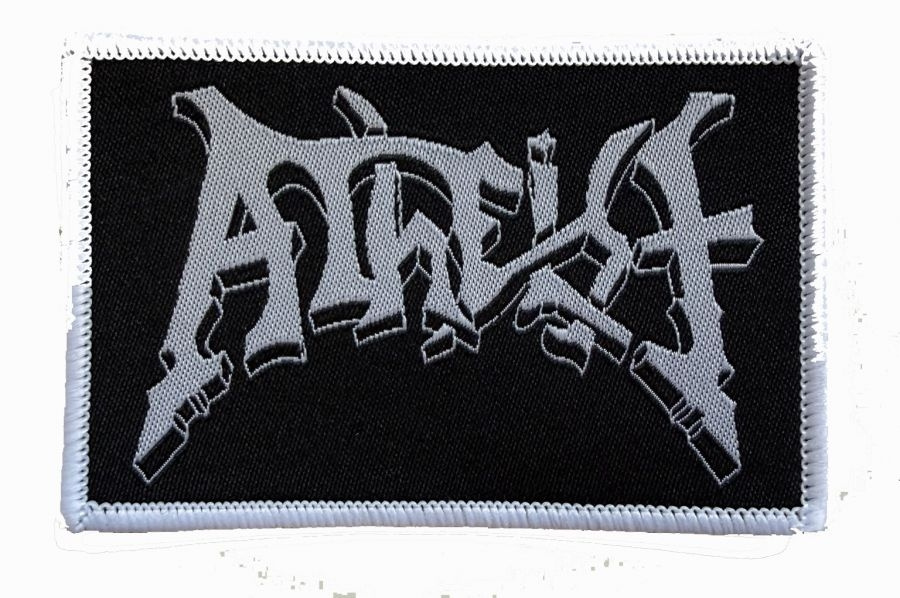 Atheist - Patch Logo (5,2 X 8,1 Cm)
