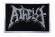 Atheist - Patch Logo (5,2 X 8,1 Cm) Atheist - Patch Logo (5,2 X 8,1 Cm)