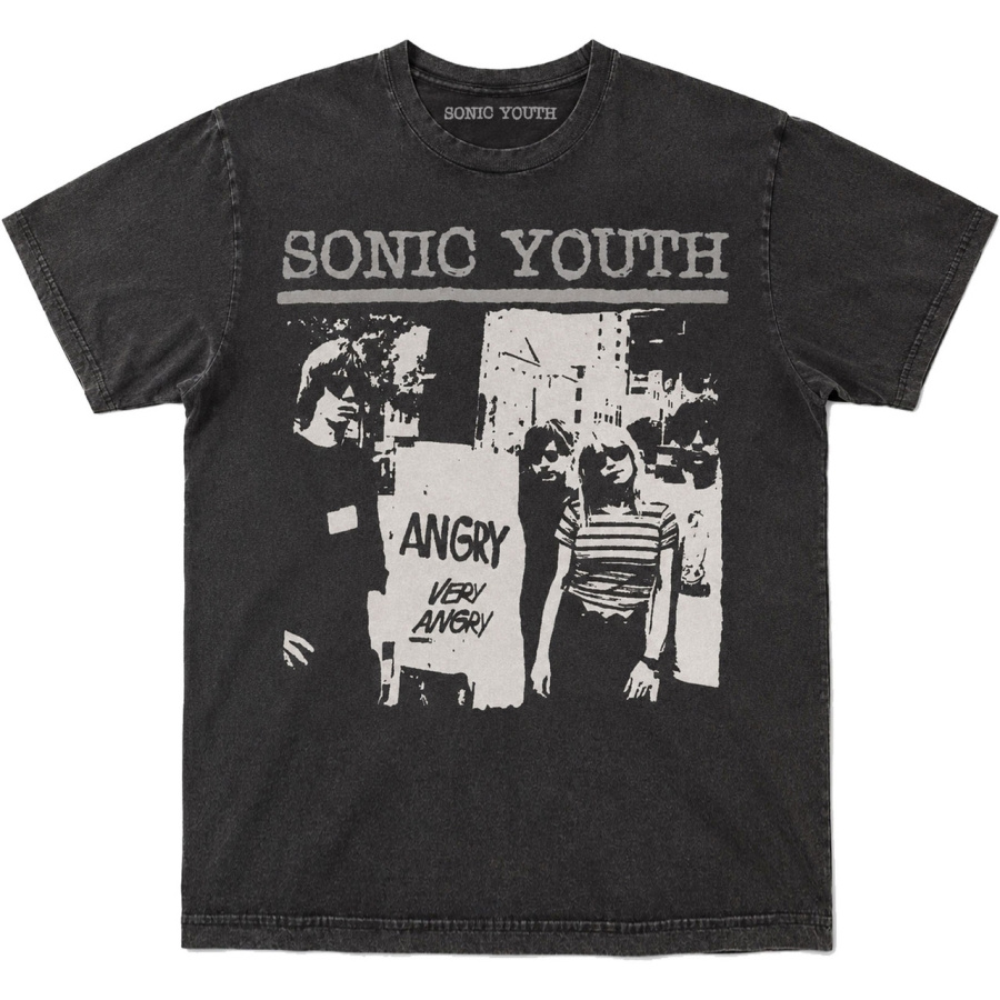 Sonic Youth - Angry Uni Bl T-Shirt
