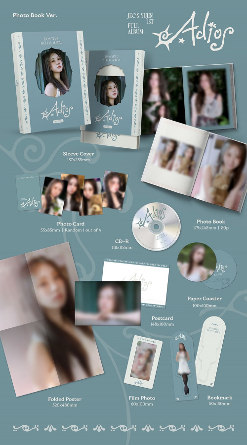 Jeon Yu Jin - Adios (Photo Book Ver.)