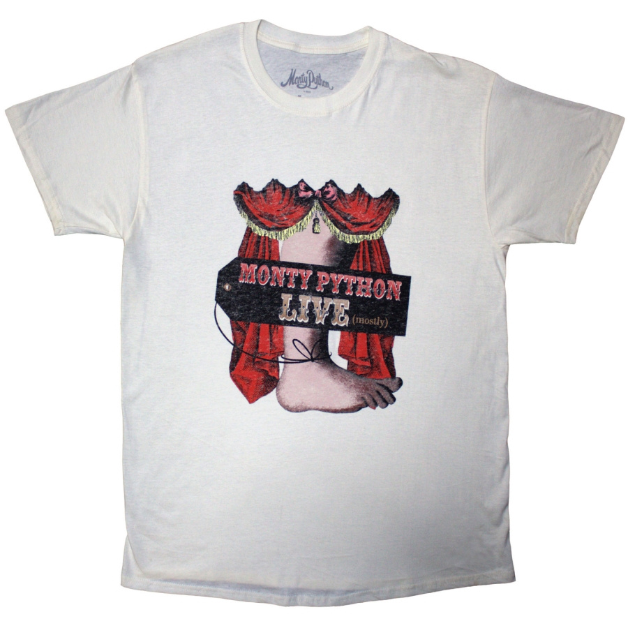 Monty Python - Live Uni Natrl T-Shirt