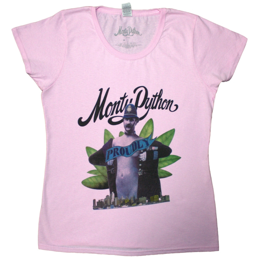 Monty Python - Proudly Lady Pink T-Shirt