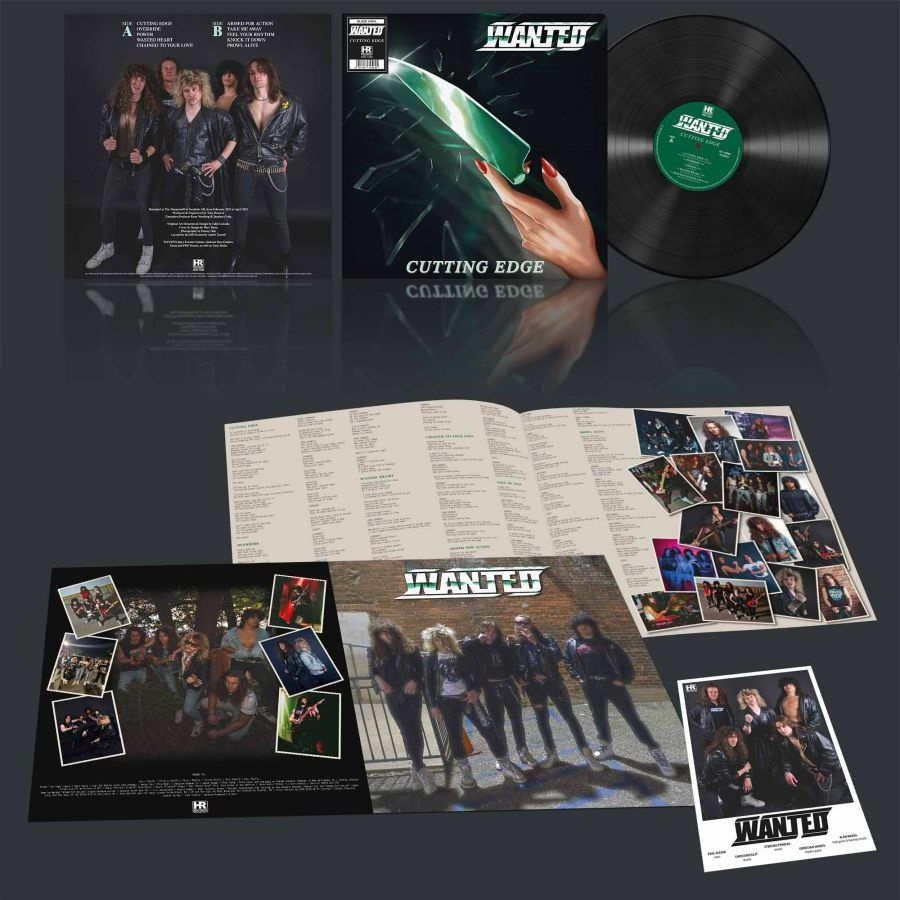Wanted - Cutting Edge (Black Vinyl Lp)