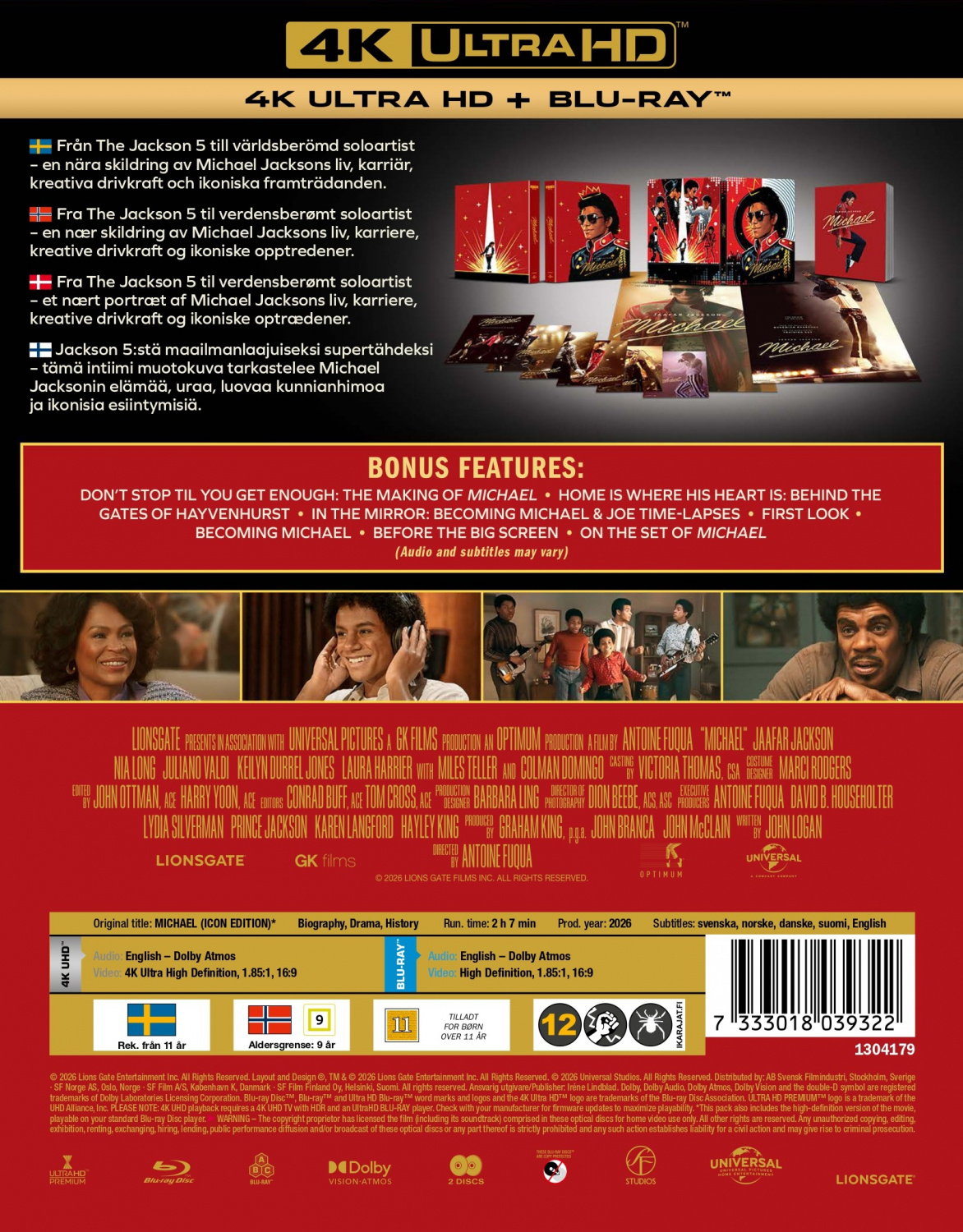 Movie - Michael - Seasonal Collectors Edition (2-disc / 4K UHD + Blu-ray)