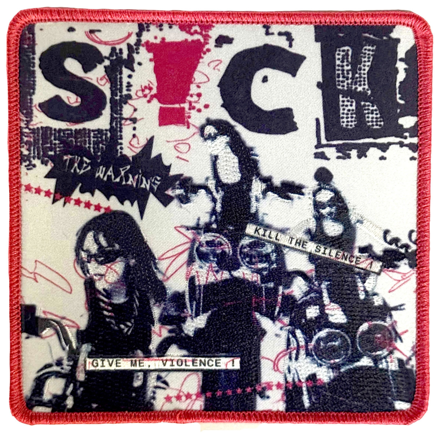 Warning - S!Ck Woven Patch