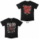 Papa Roach - Heart Flower Uni Bl T-Shirt Papa Roach - Heart Flower Uni Bl T-Shirt