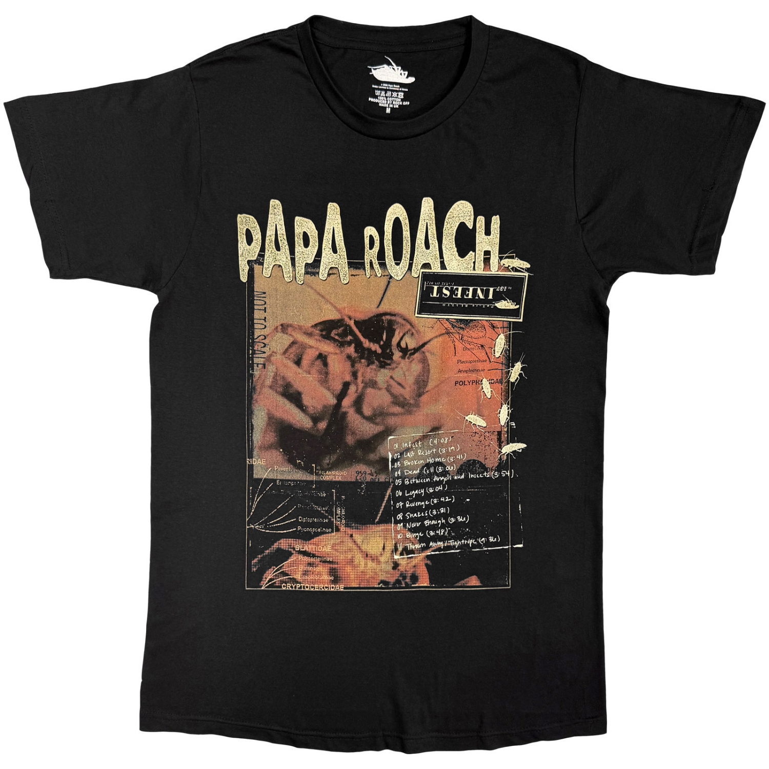 Papa Roach - Scraps Uni Bl T-Shirt