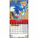Sonic The Hedgehog - 2027 30X30 Square Calendar Sonic The Hedgehog - 2027 30X30 Square Calendar
