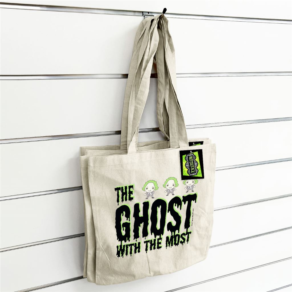 Beetlejuice - The Ghost With The Most Natural Totebag