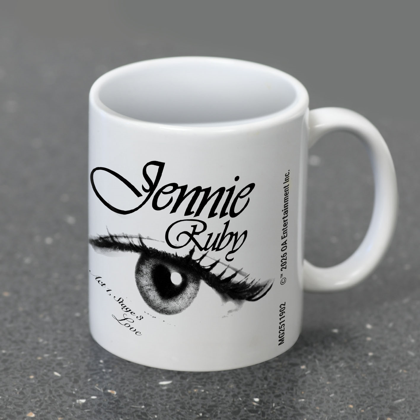 Jennie - Love White Pod Mug
