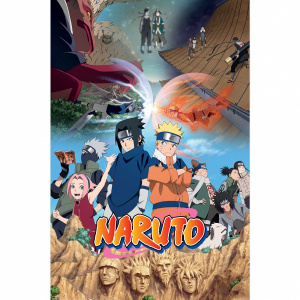 Naruto - Divided Maxi Poster 91,5 X 61 Cm