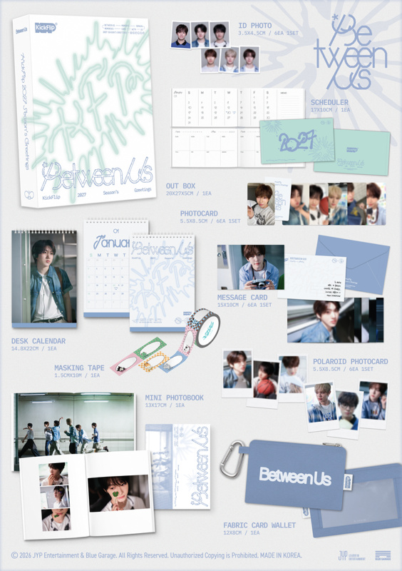 KickFlip - 2027 Seasons Greetings Between Us + Apple