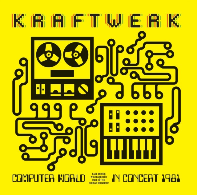 Kraftwerk - Computerworld In Concert (Yellow Splatter Vinyl) (LP)